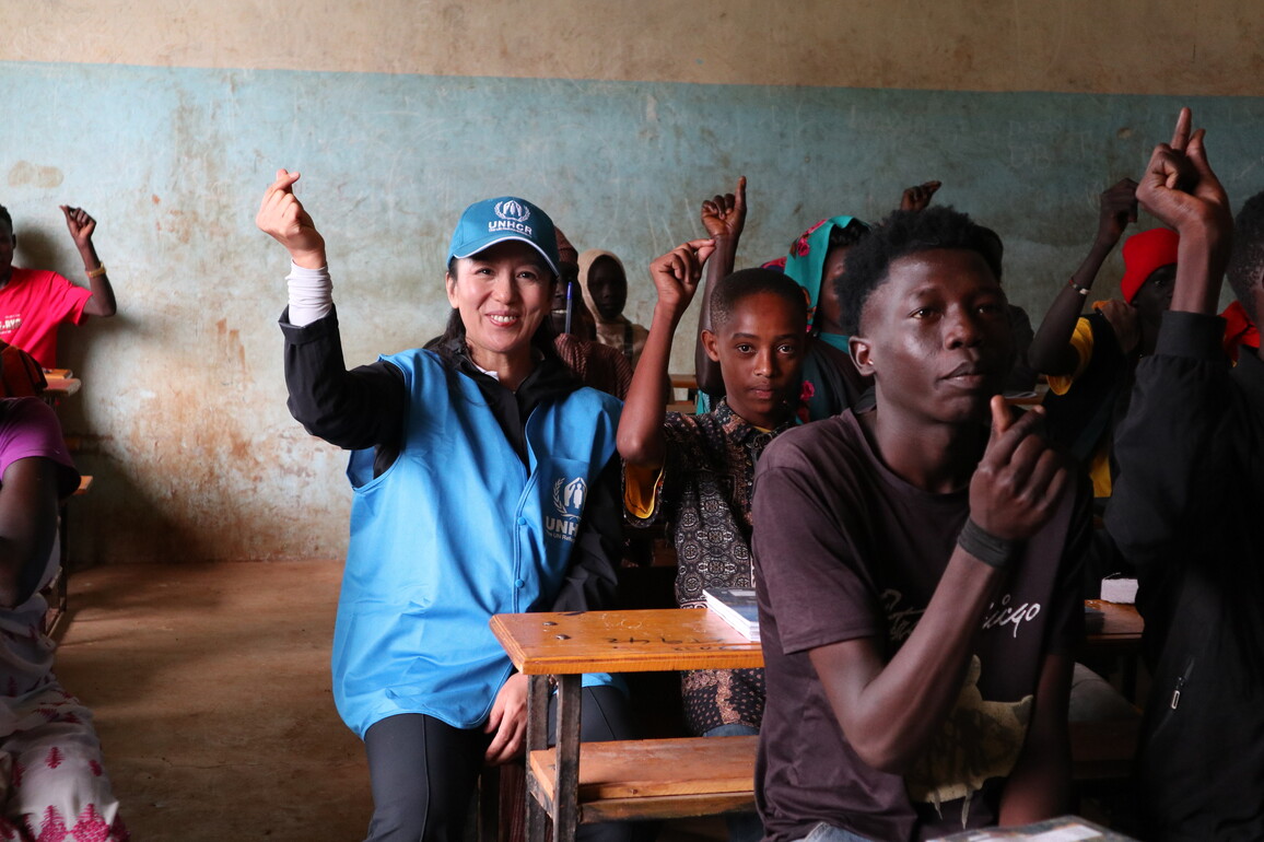 (SP)ETHIOPIA-ADDIS ABABA-REFUGEE CAMP VISIT-UNHCR GOODWILL AMBASSADOR YANG