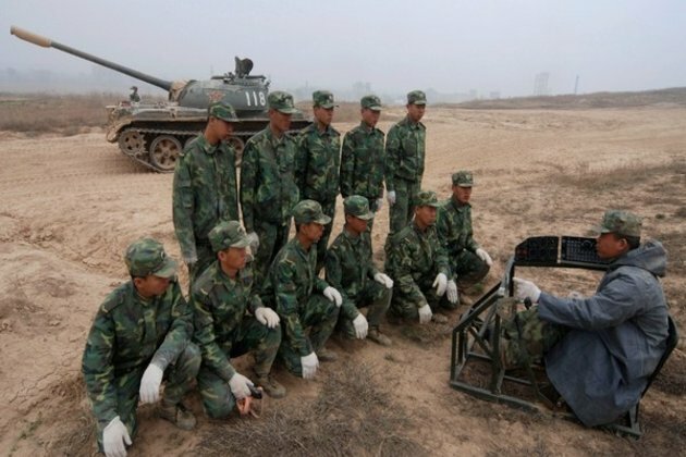 Despite having massive advanced weapons, Chinese forces can