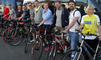 Baxi charity riders raise £3,000 for Marie Curie