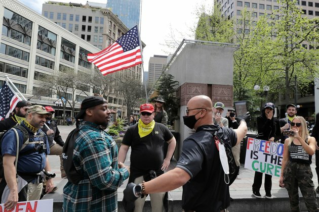 Far-Right US Facebook Groups Pivot to Attacks on Black Lives Matter