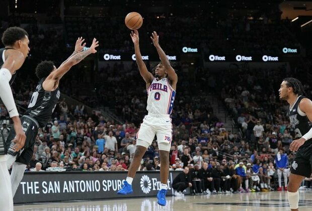 NBA roundup: Tyrese Maxey scores 52 as 76ers top Spurs in 2OT