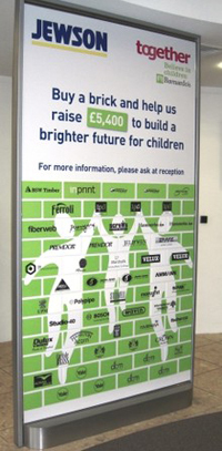 Jewson/Barnardo's buy a brick campaign stokes up merchant's charity drive