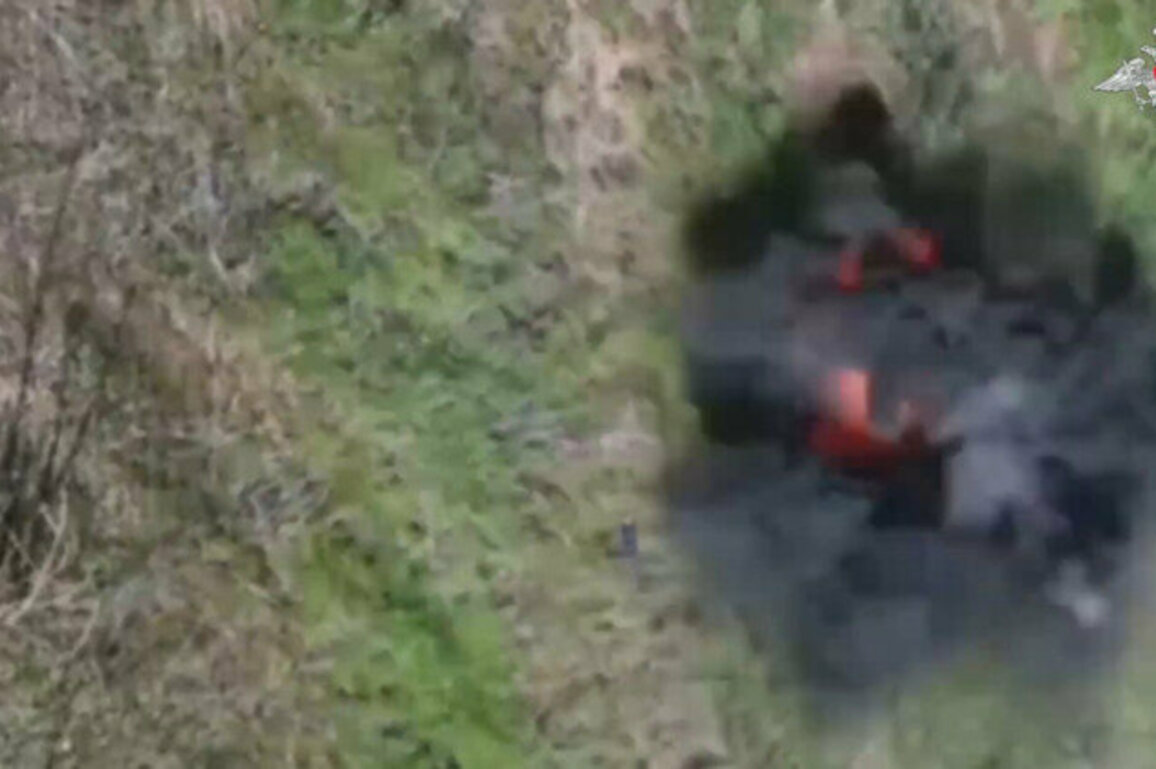 Russian drones detonate Ukrainian roadside bombs  MOD 