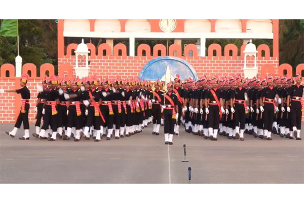 Passing out parade of 5th Agniveer batch held at Army Air Defence Centre, Gopalpur