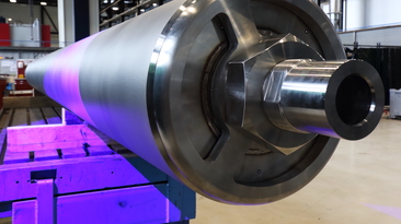 Two prototype canisters designed to encapsulate a pressurised water reactor SNF assembly for dry storage, transport, and final disposal have been developed by Deep Isolation