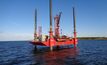  Fugro deployed its Skate 3 jack-up platform to perform core drilling and downhole cone penetration tests for their recent nearshore geotechnical investigation on the Fehmarnbelt Tunnel project