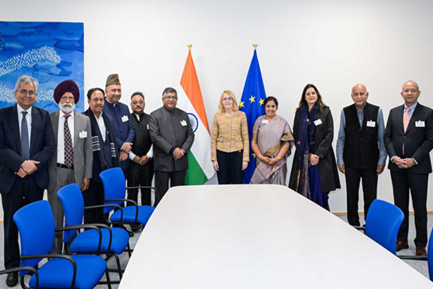 All-party delegation led by Ravi Shankar Prasad meets EU Vice-President to strengthen ties, discuss terrorism