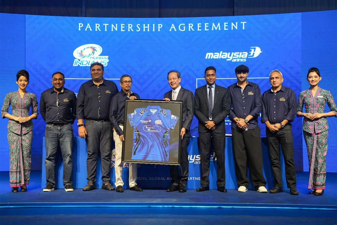 Malaysia Airlines Partners with Mumbai Indians, India's Biggest Cricket Team, to Drive Growth in India and Beyond