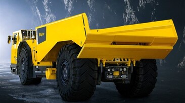 Epiroc's battery-electric Minetruck MT42 SG