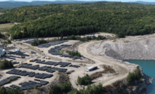 The Lac des IIes graphite mine in Quebec, Canada. 