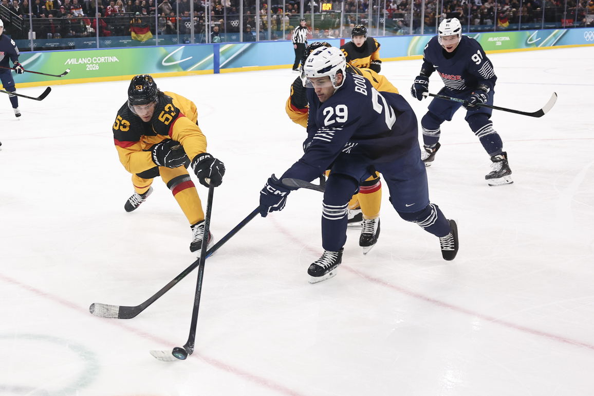 (MICO2026)ITALY-MILAN-OLYMPIC WINTER GAMES-ICE HOCKEY-MEN-QUALIFICATION PLAY-OFF-GER VS FRA