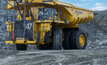 The Komatsu 930E diesel trolley power agnostic truck