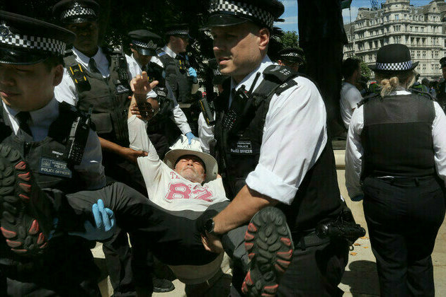 Dozens arrested after UK brands Palestine Action a terror group 