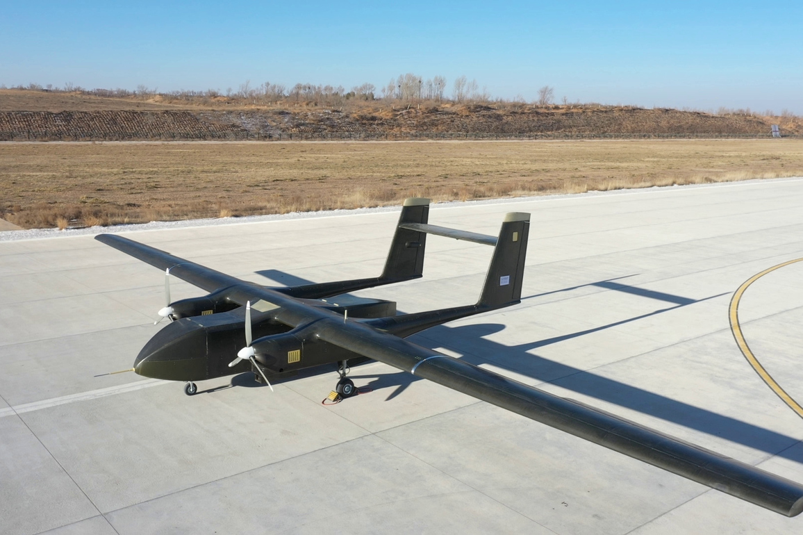 CHINA-SHAANXI-TIANMA-1000-UNMANNED TRANSPORT AIRCRAFT-MAIDEN FLIGHT (CN)