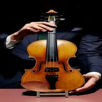 1714 Stradivarius violin up for auction at Sotheby's in New York