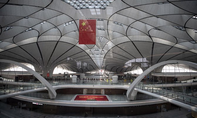 Beijing hopes glitzy new airport will take off as aviation hub Beijing hopes glitzy new airport will take off as aviation hub