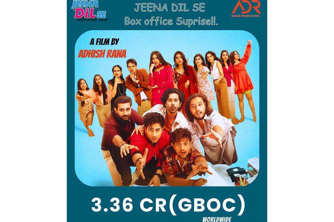 Jeena Dil Se Continues to Surprise; Collects Rs 3.36 Crore Worldwide in Opening Weekend