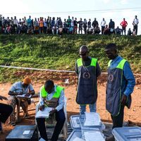 UGANDA-KAMPALA-GENERAL ELECTION-VOTE COUNTING
