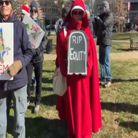 Activists across US protest against Trump's policies as he completes one year in office