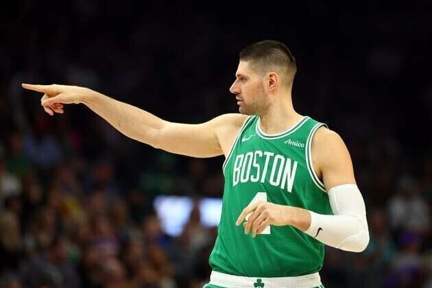 Celtics C Nikola Vucevic (finger) sidelined 3-4 weeks