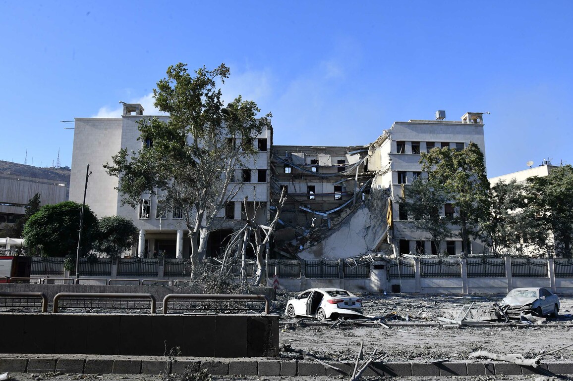 SYRIAN-DAMASCUS-ISRAEL AIRSTRIKES-AFTERMATH