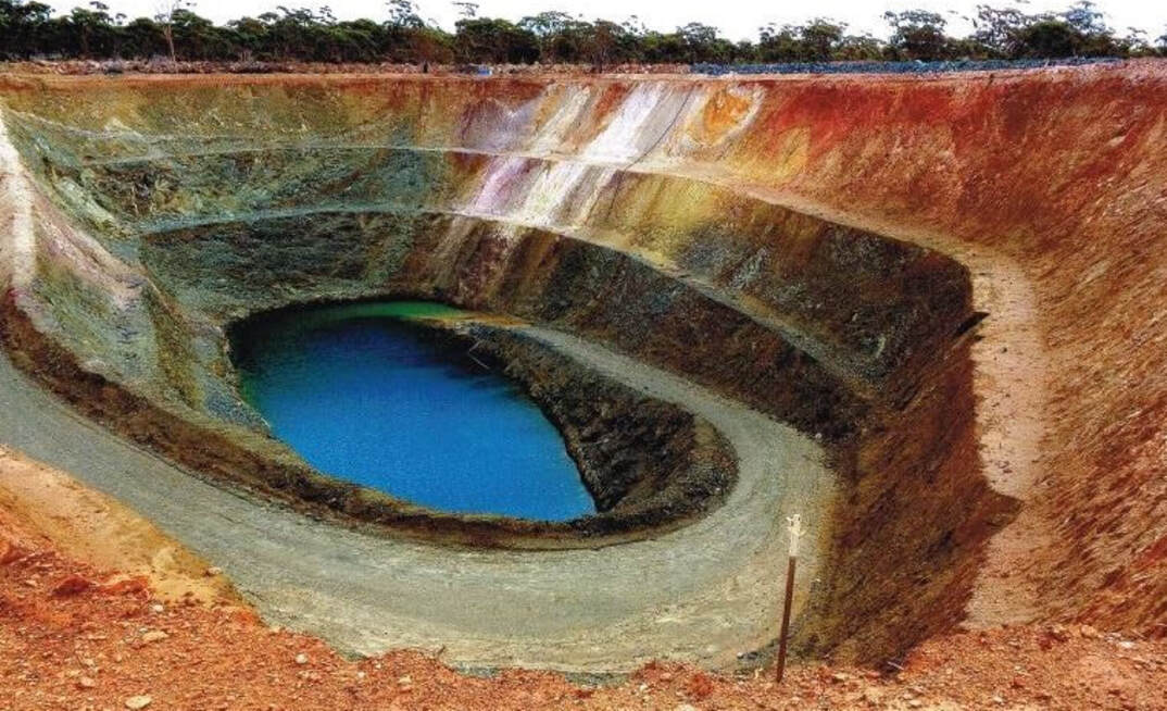 Some 18,000oz was previously recovered from the Paris pit