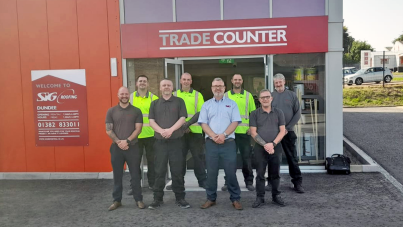 SIG Roofing reopens fire-damaged Dundee branch 