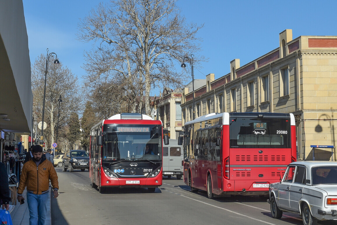 AZERBAIJAN-GANJA-CHINESE BUSES