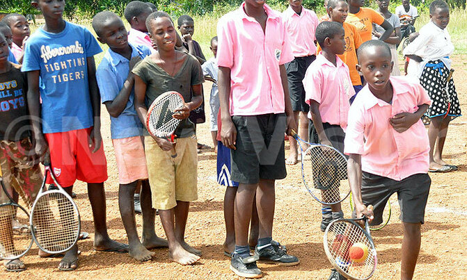 Spreading to the spirit of tennis in Bunyoro Spreading to the spirit of tennis in Bunyoro