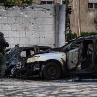Mideast in Pictures: Israel's Nahariya after rocket attack from Lebanon