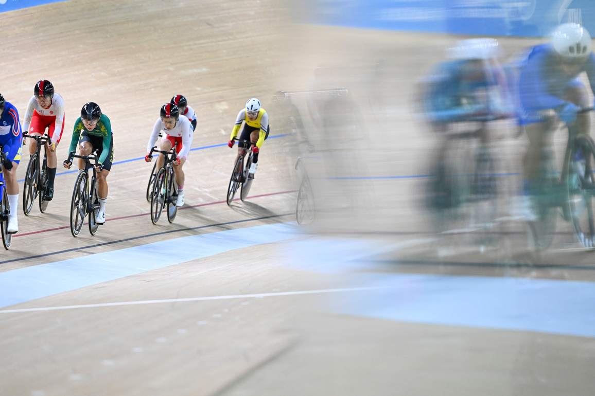(SP)CHINA-15TH NATIONAL GAMES-CYCLING TRACK-MADISON-WOMEN (CN)