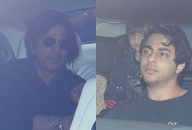 Shah Rukh Khan with family arrives in Jamnagar for Anant Ambani, Radhika Merchant's pre-wedding celebrations