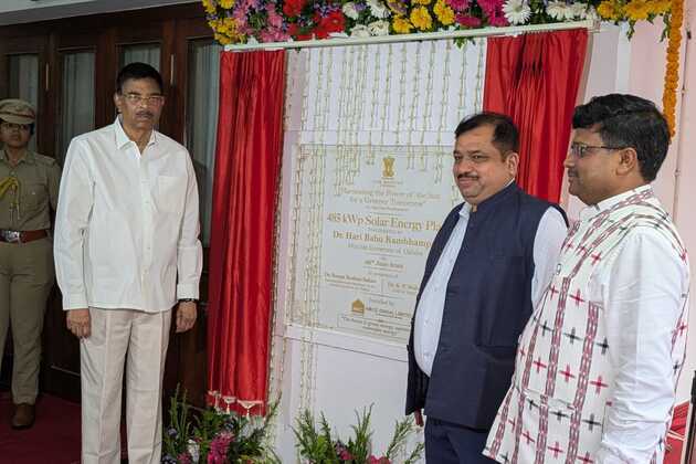 Odisha Governor inaugurates 485 kWp Solar Plant; total capacity reaches 635 kW