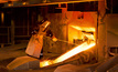 Worker at an Amplats smelter Source: Amplats