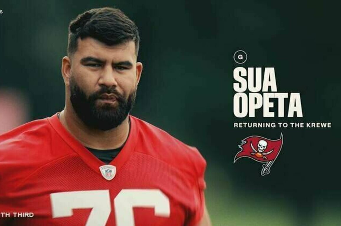 After Year on IR, Sua Opeta Signs Back with Buccaneers