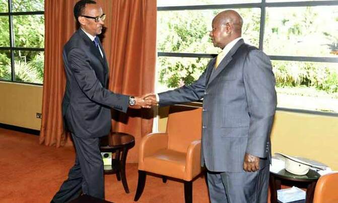 Museveni, Kagame meet over security Museveni, Kagame meet over security