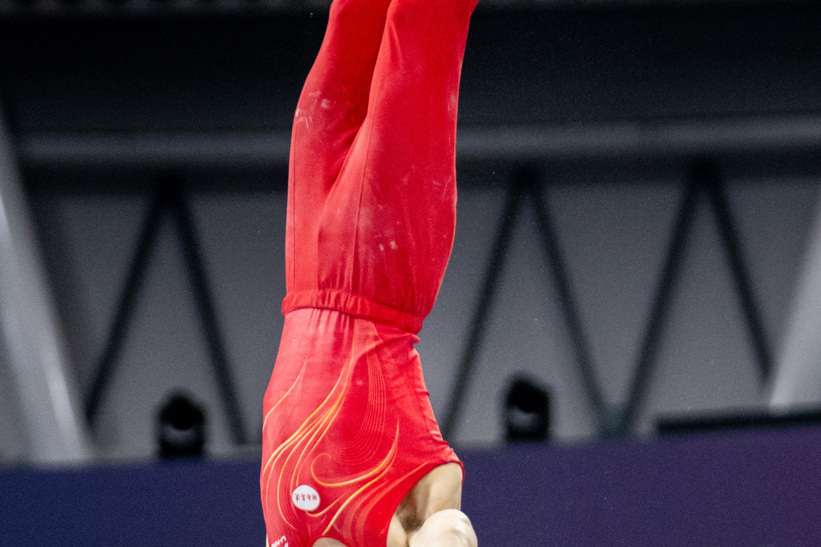 (SP)CHINA-15TH NATIONAL GAMES-ARTISTIC GYMNASTICS-MEN'S HORIZONTAL BAR-FINAL (CN)