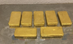  Barras de ouro feitas com minério da mina Cascavel