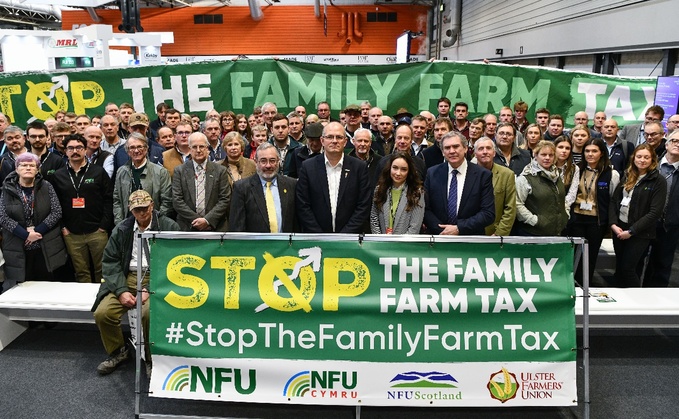 The NFU Day of Unity is part of its ongoing #StopTheFamilyFarmTax campaign