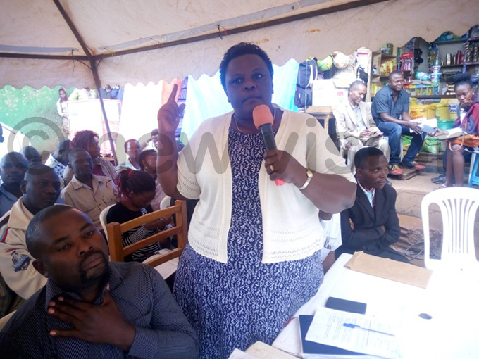  irabira speaking during the forum hoto by ulius uwemba
