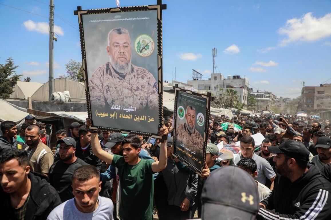 Hamas confirms death of military wing chief; funeral held in Gaza City