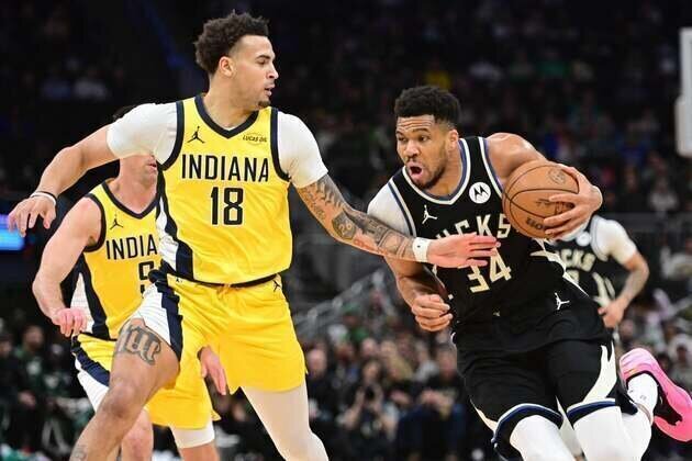 Hot-shooting Bucks earn season sweep of Pacers