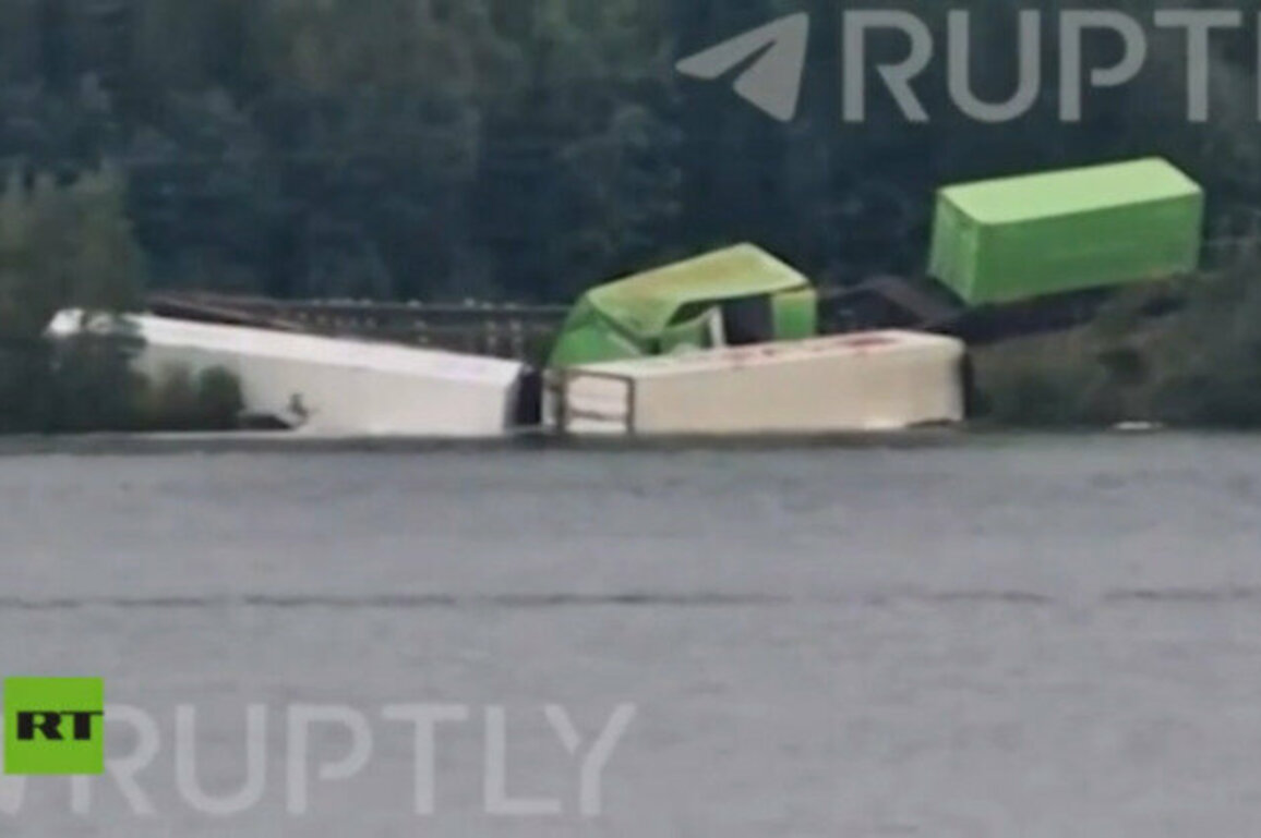 Ammunition train goes off rails in NATO state 