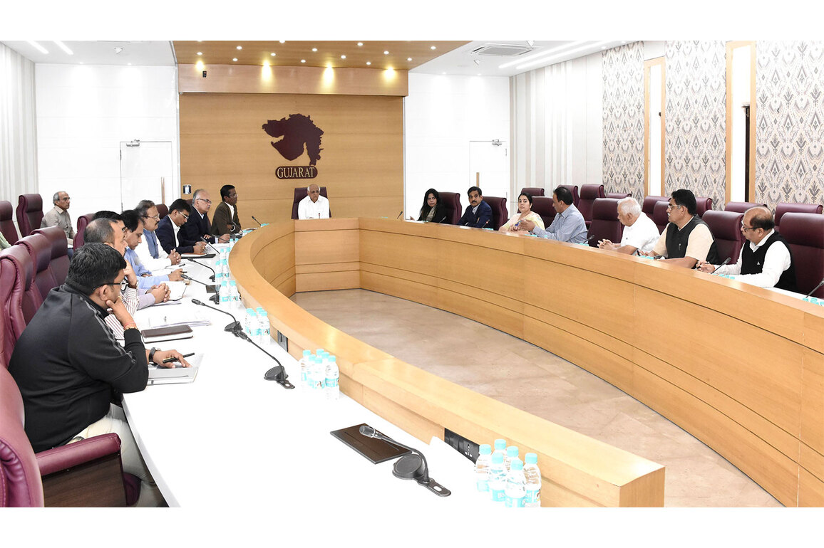 Gujarat CM Bhupendra Patel reviews Typhoid Situation in Gandhinagar at High-Level Meeting