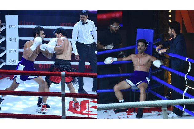 Pulkit Samrat enters the ring, actor faces pro boxer Neeraj Goyat at 'Glory' trailer launch