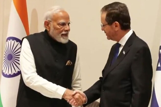 PM Modi meets Israeli President Isaac Herzog as part of his state visit; plants sapling