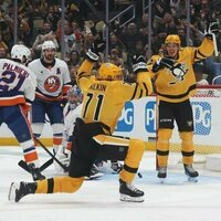 Penguins outlast Islanders to spoil Matthew Schaefer's debut