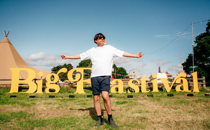 Blur bassist Alex James recently hosted the Big Feastival on his 200-acre farm in the Cotswolds to thousands of spectators