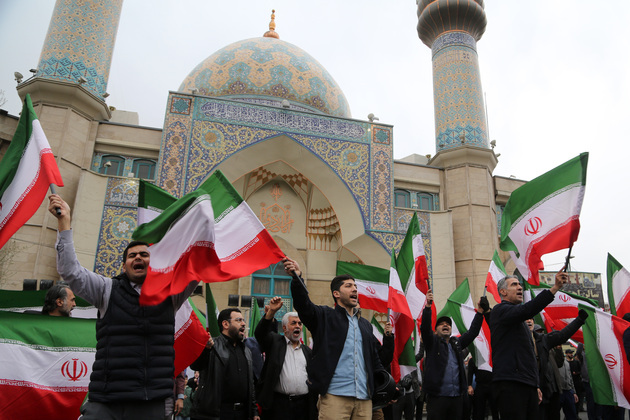 IRAN-TEHRAN-PROTEST-U.S.-ISRAELI ATTACKS