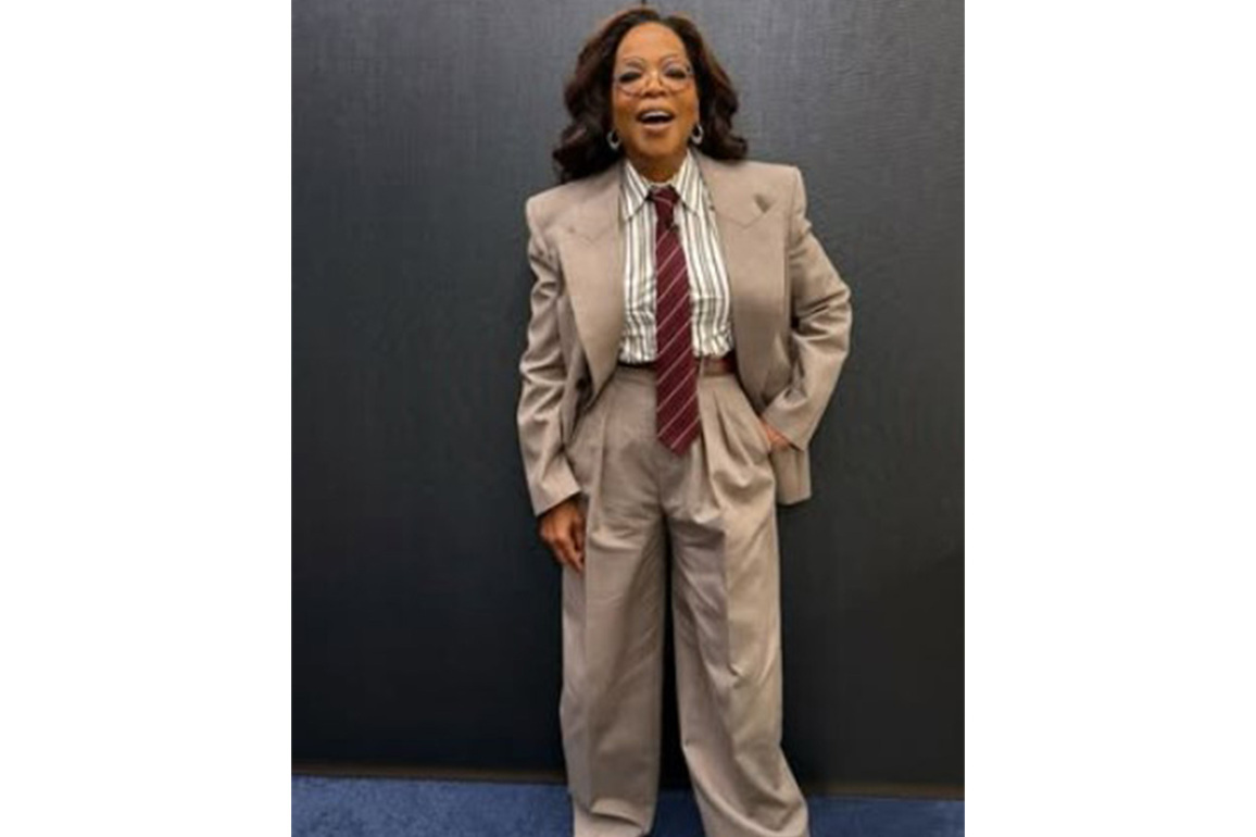 Oprah Winfrey reacts after trolls mock her "90-year-old walk" at Paris Fashion Week